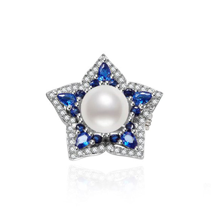 Ocean Star Freshwater Pearl Brooch WC00008 - PEARLY LUSTRE