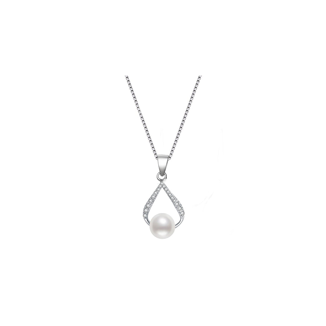 Elegant Freshwater Pearl Necklace WN00065 - PEARLY LUSTRE