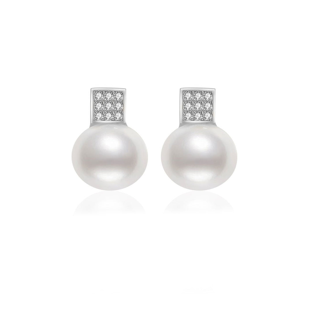 Elegant Freshwater Pearl Earrings WE00114 - PEARLY LUSTRE