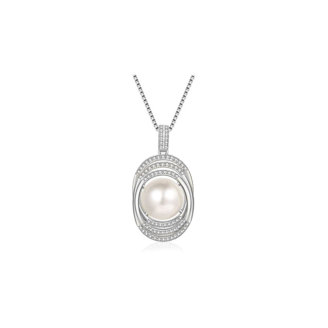 Elegant Freshwater Pearl Necklace WN00185 - PEARLY LUSTRE