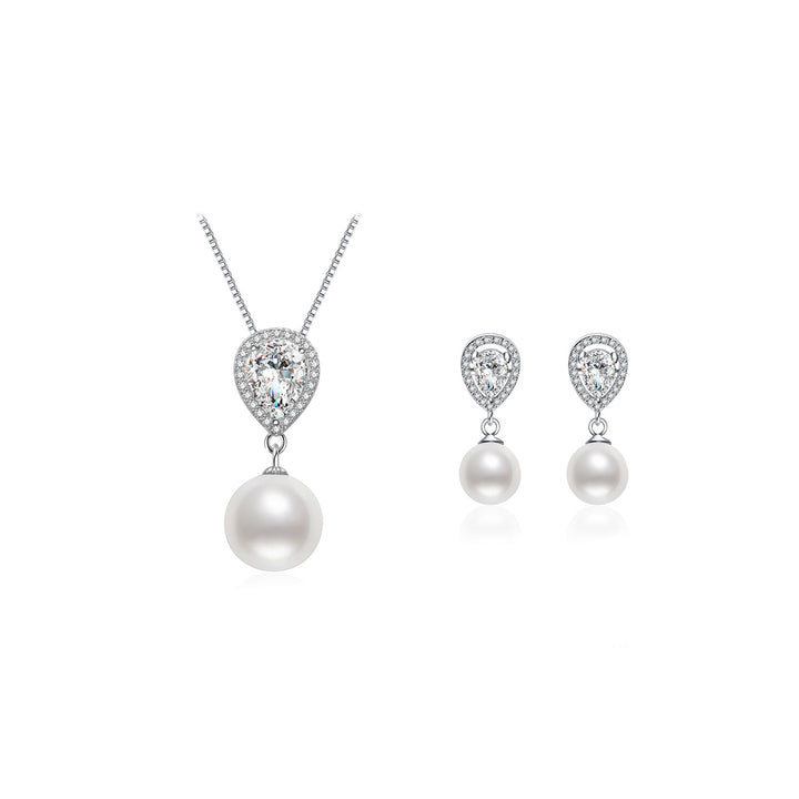 Elegant Pearl Set WS00079 - PEARLY LUSTRE