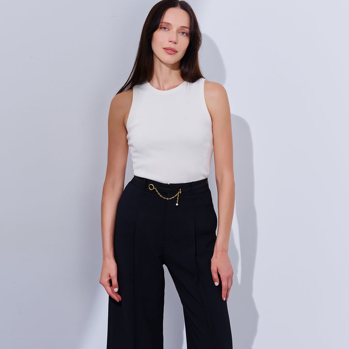 Lustre Line Pearl Belt buckle & Reversible leather strap BT00003 - PEARLY LUSTRE