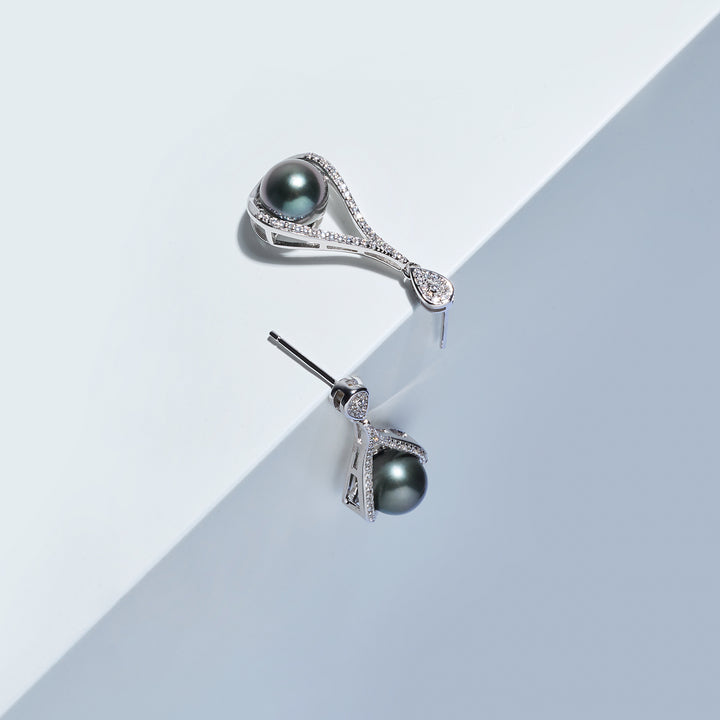 Orecchini di perle di Tahiti WE00783