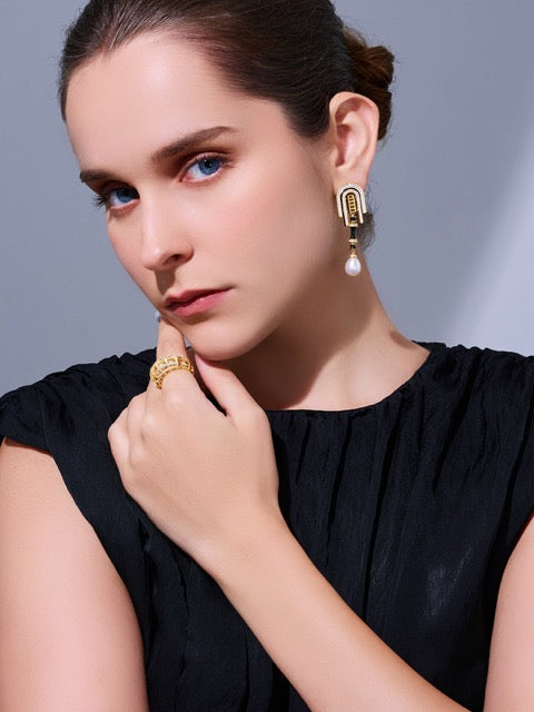 トップグレード淡水パールリング WR00376 | WATERFALL