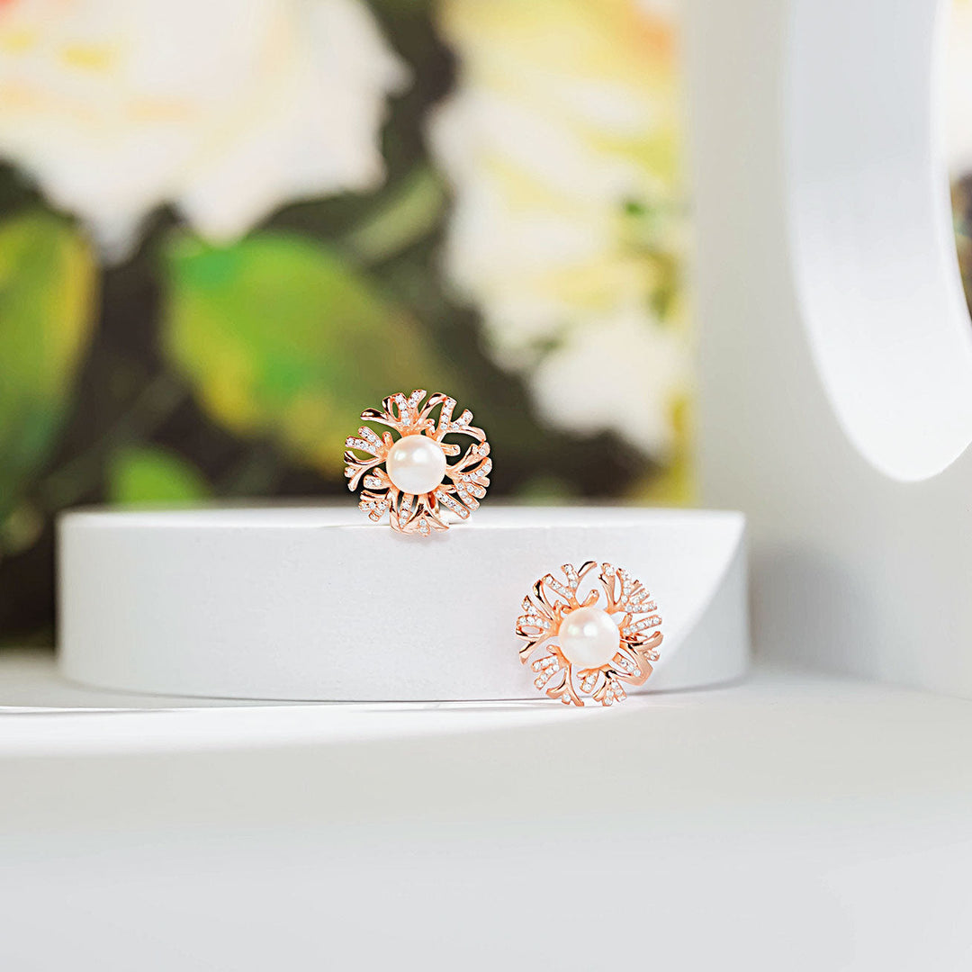 Elegant Freshwater Pearl Set WS00056 | GARDENS - PEARLY LUSTRE