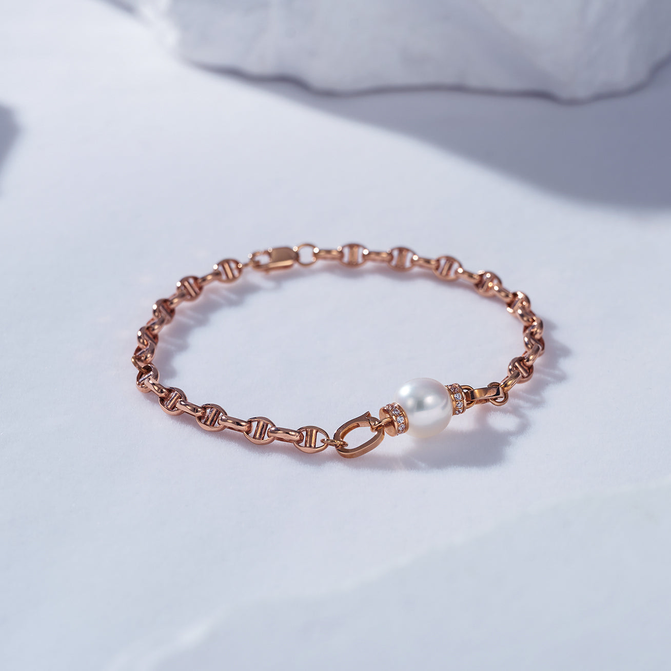 18K フレッシュウォーターパールブレスレット PEARLY LUSTRE