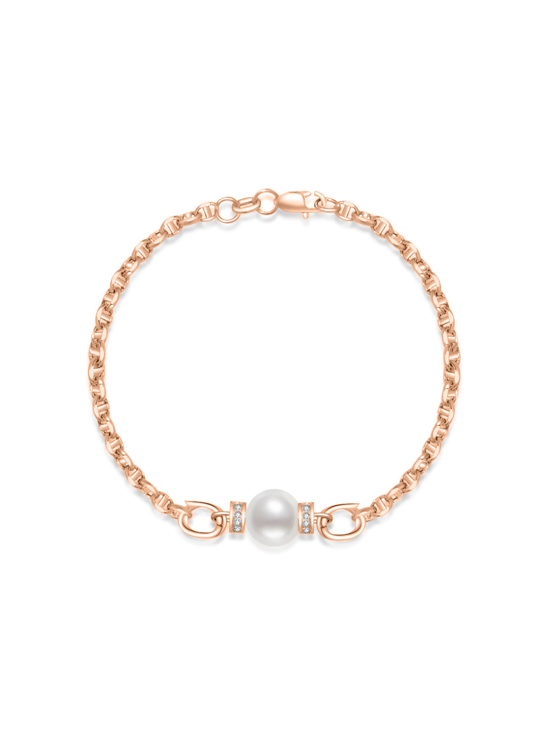 顶级18K淡水珍珠手链 KB00016