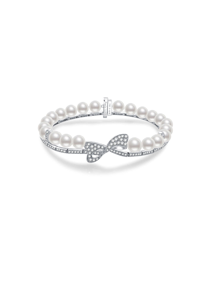 Gelang Mutiara Akoya Emas Pepejal 18K KB00026