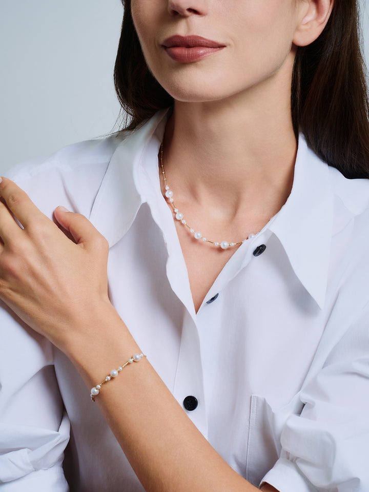 Collier de perles d&