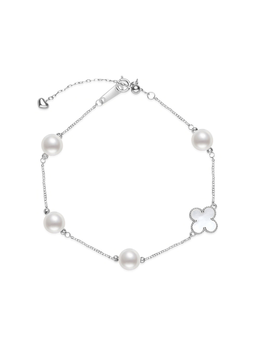 Gelang Mutiara Akoya Emas Tulen 18K KB00054 | IBU MUTIARA