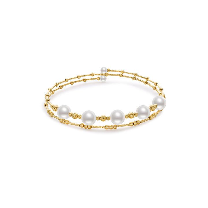 Gelang Mutiara Air Tawar Emas Tulen 18K KB00069