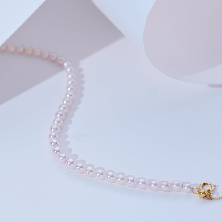 18K 純金 Akoya 珍珠手鍊 KB00071