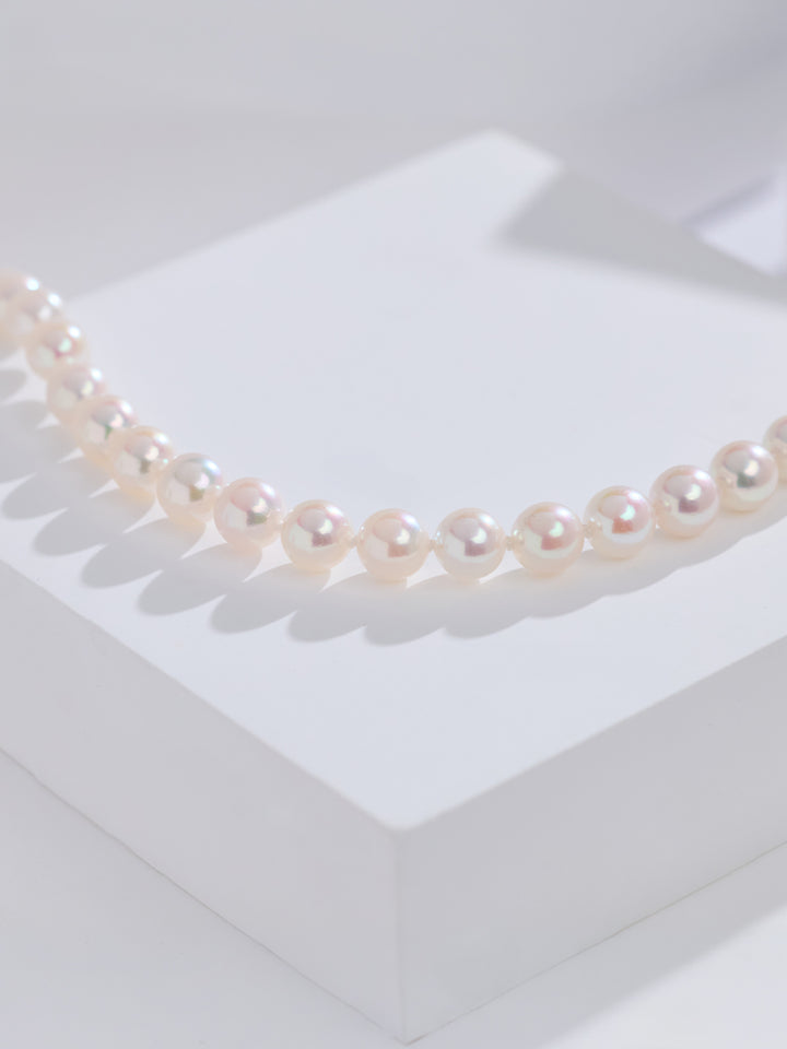 Bracciale di perle Akoya con diamanti 18K Top Lustre KB00079