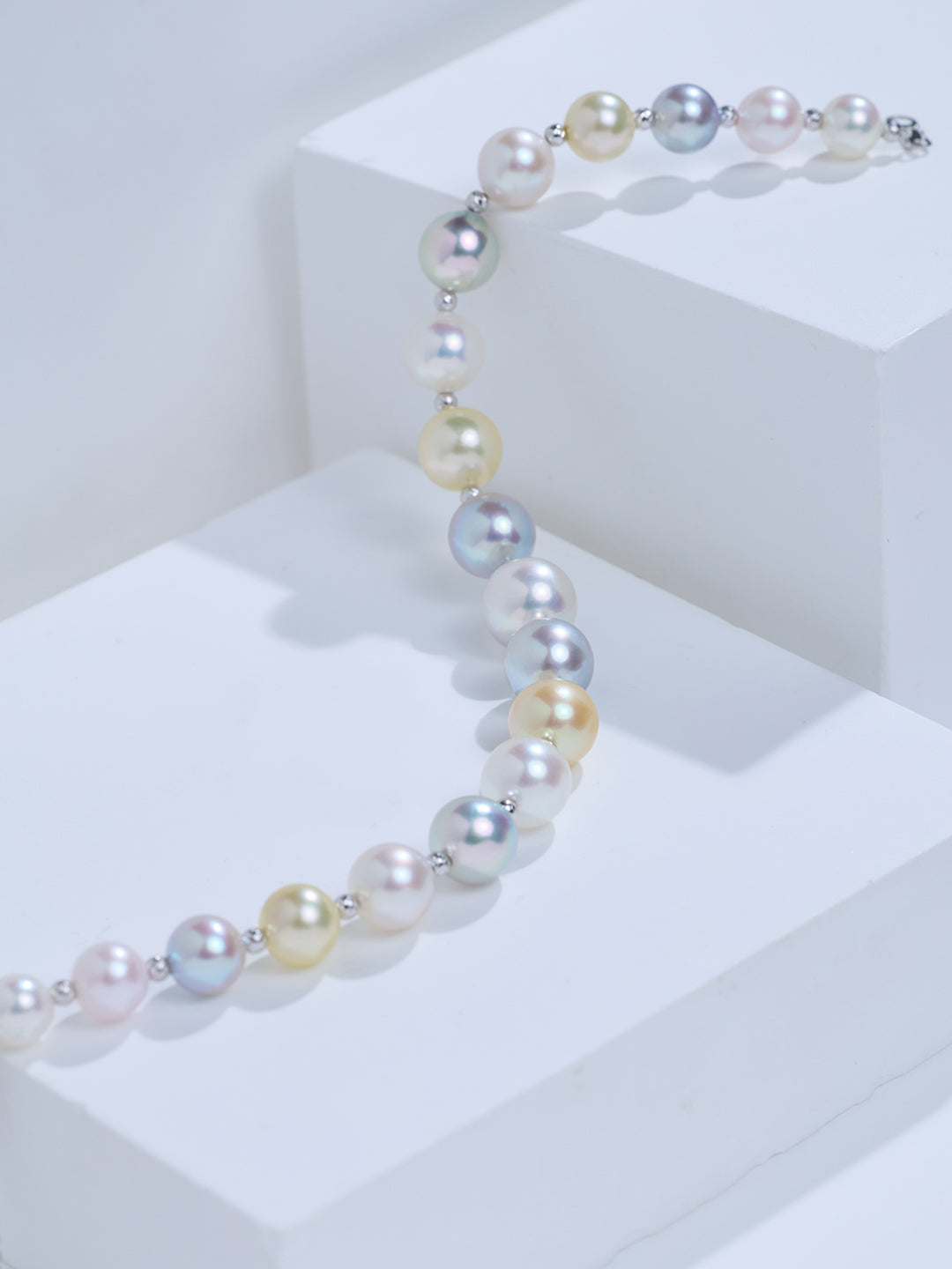 Top Lustre 18K Solid Gold Akoya Pearl Bracelet KB00089 | HARMONY