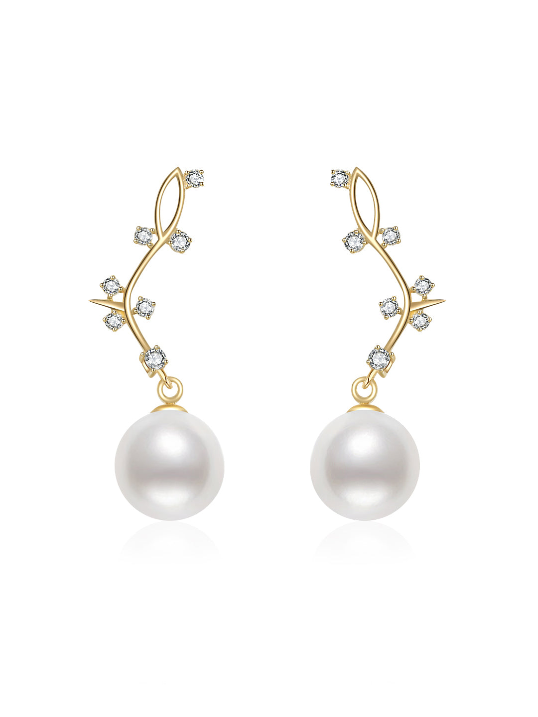 18k 淡水珍珠耳環 KE00070 | STARRY