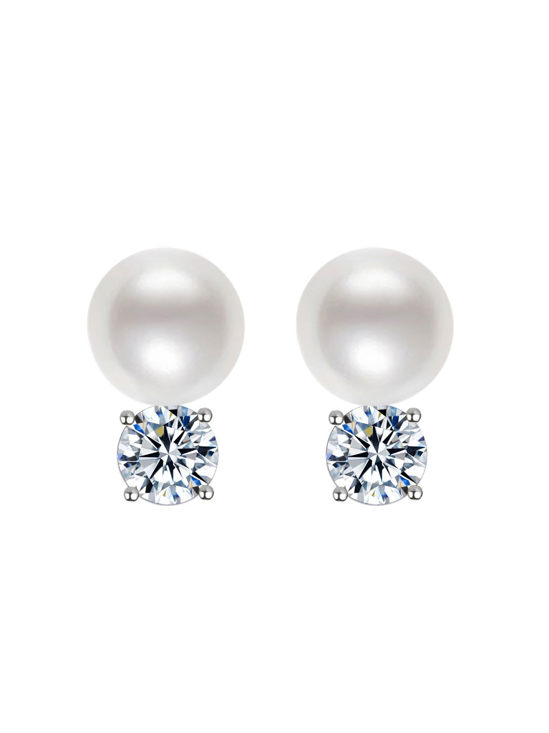 18K Gold Akoya Hanadama Pearl Earrings KE00101