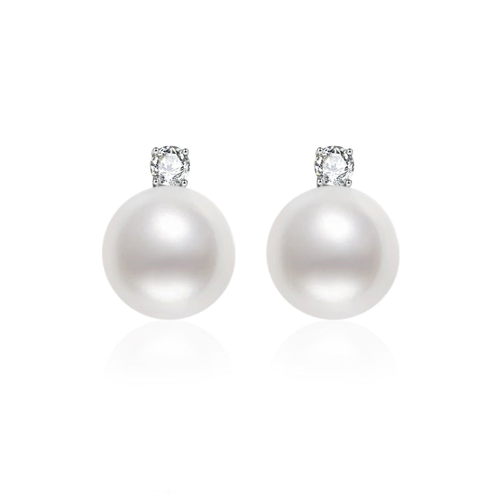 Boucles d'oreilles en perles Akoya en or 18 carats KE00137