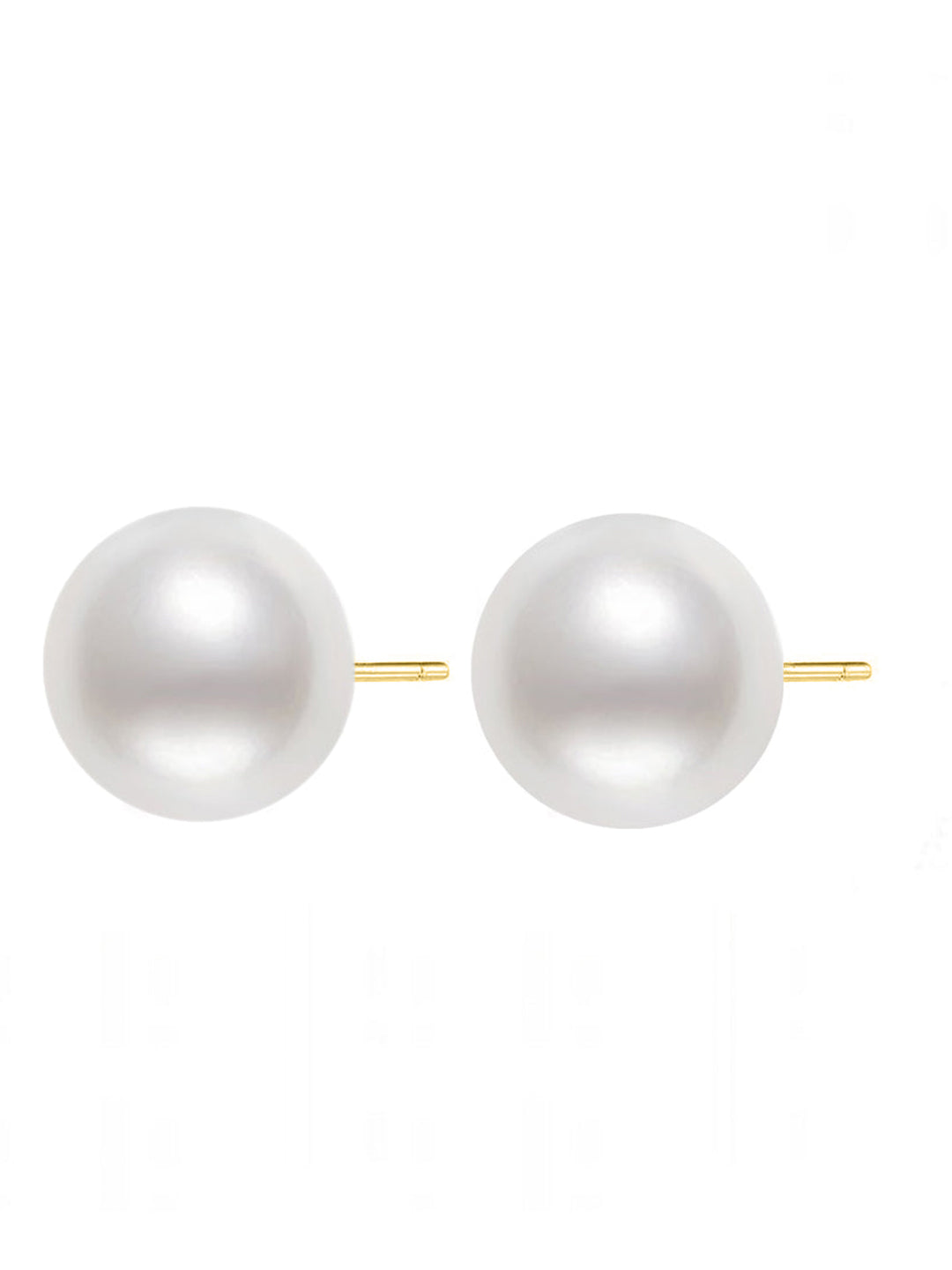Anting-anting Stud Mutiara Edison 18K Emas KE00198