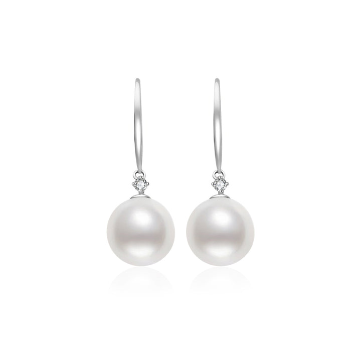 Boucles d'oreilles en perles Akoya en or 18 carats KE00238