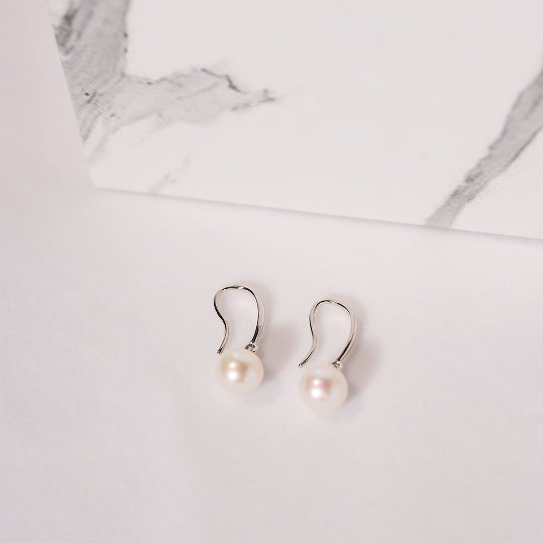 Pendientes Perlas Akoya Oro 18K KE00238