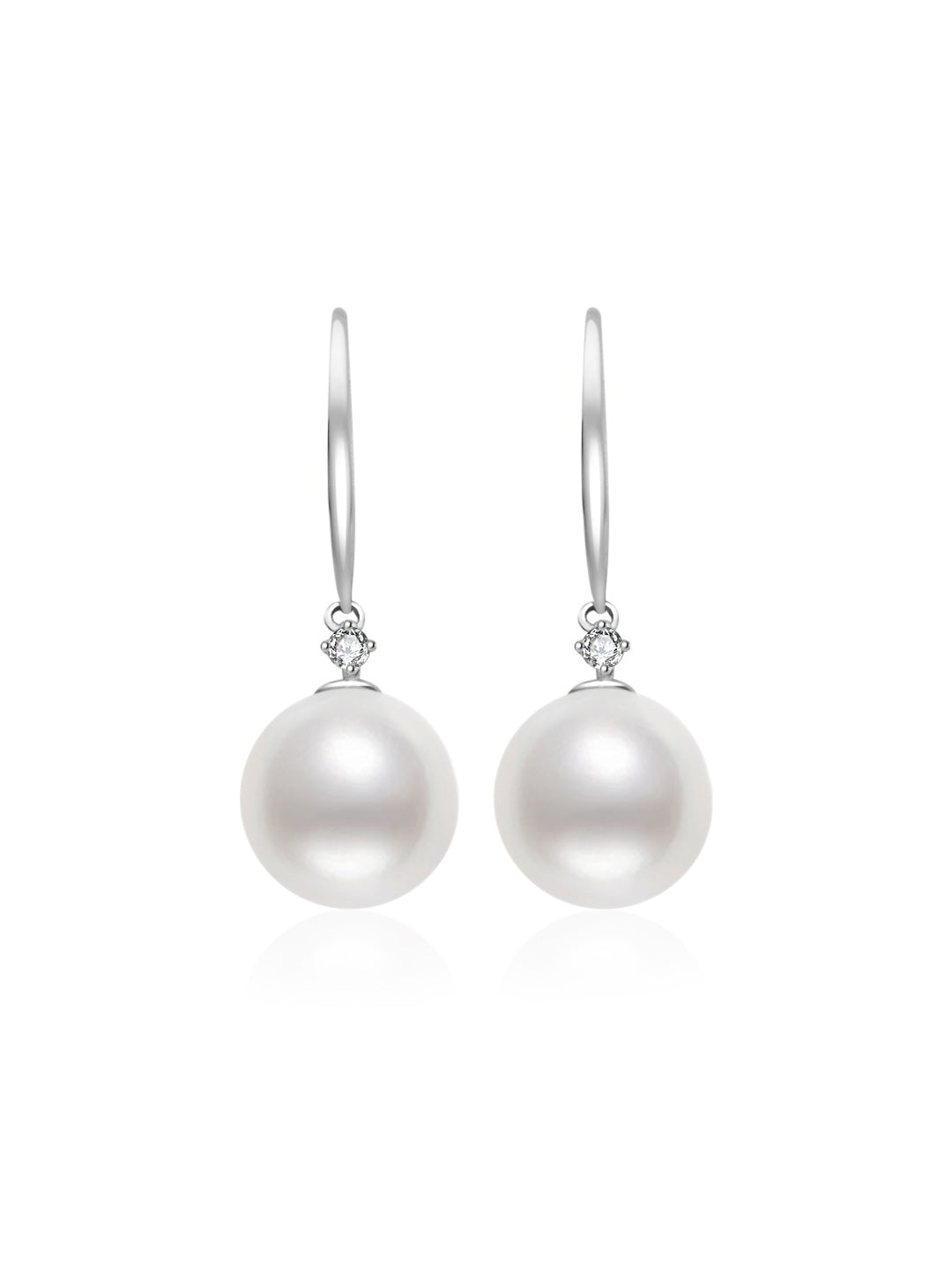 Pendientes Perlas Akoya Oro 18K KE00238