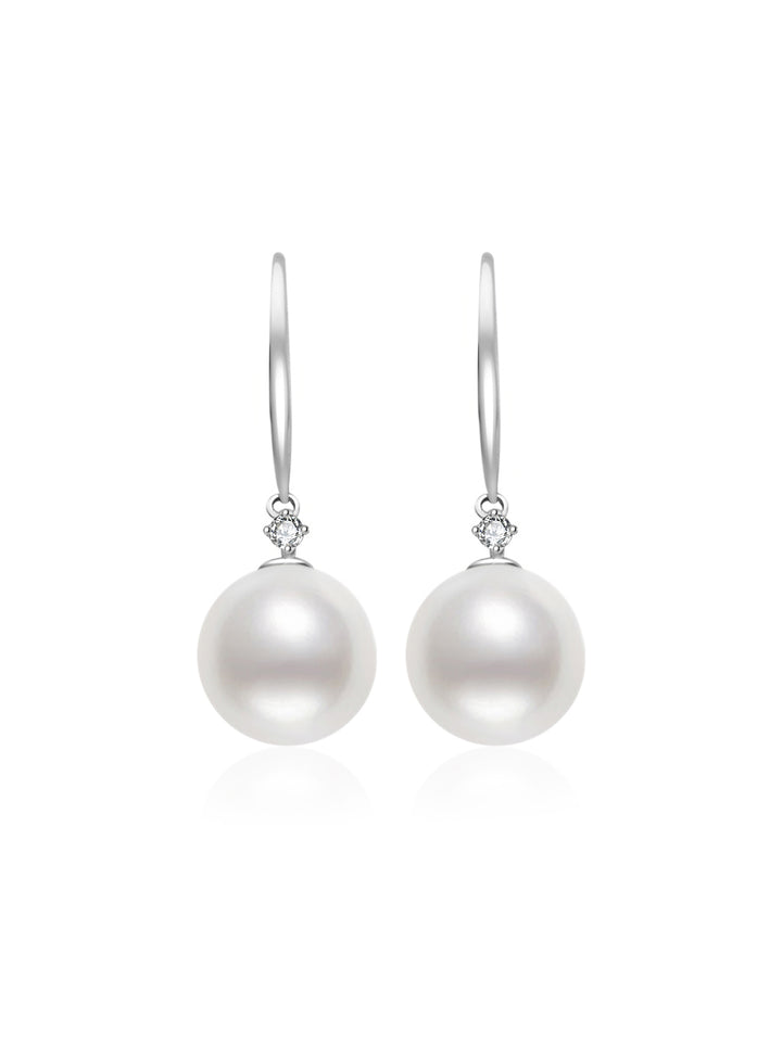 Pendientes Perlas Akoya Oro 18K KE00238