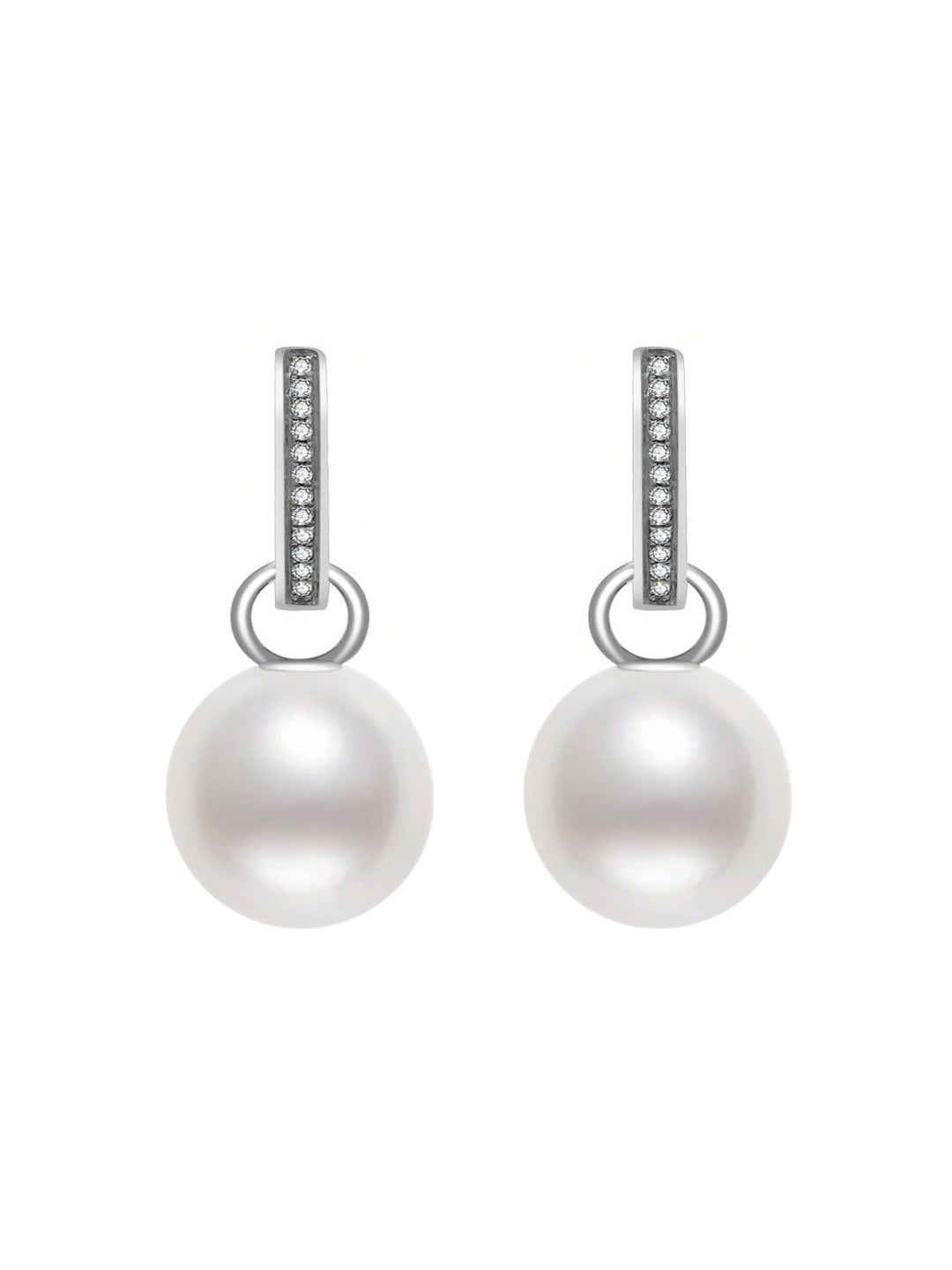 18K纯金爱迪生珍珠耳环 KE00256