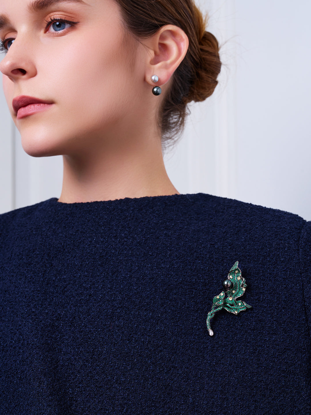 Broche de Perla de Tahití WC00099