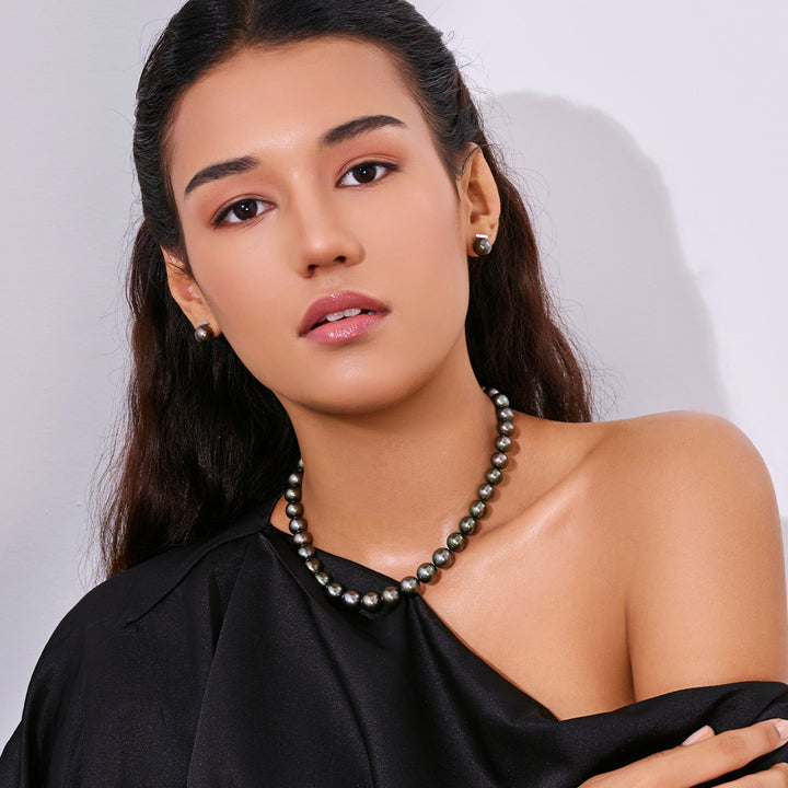 Collier en or massif 18 carats Aurora PAON Perle de Tahiti KN00100