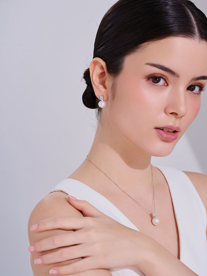 頂級愛迪生珍珠耳環 KE00300