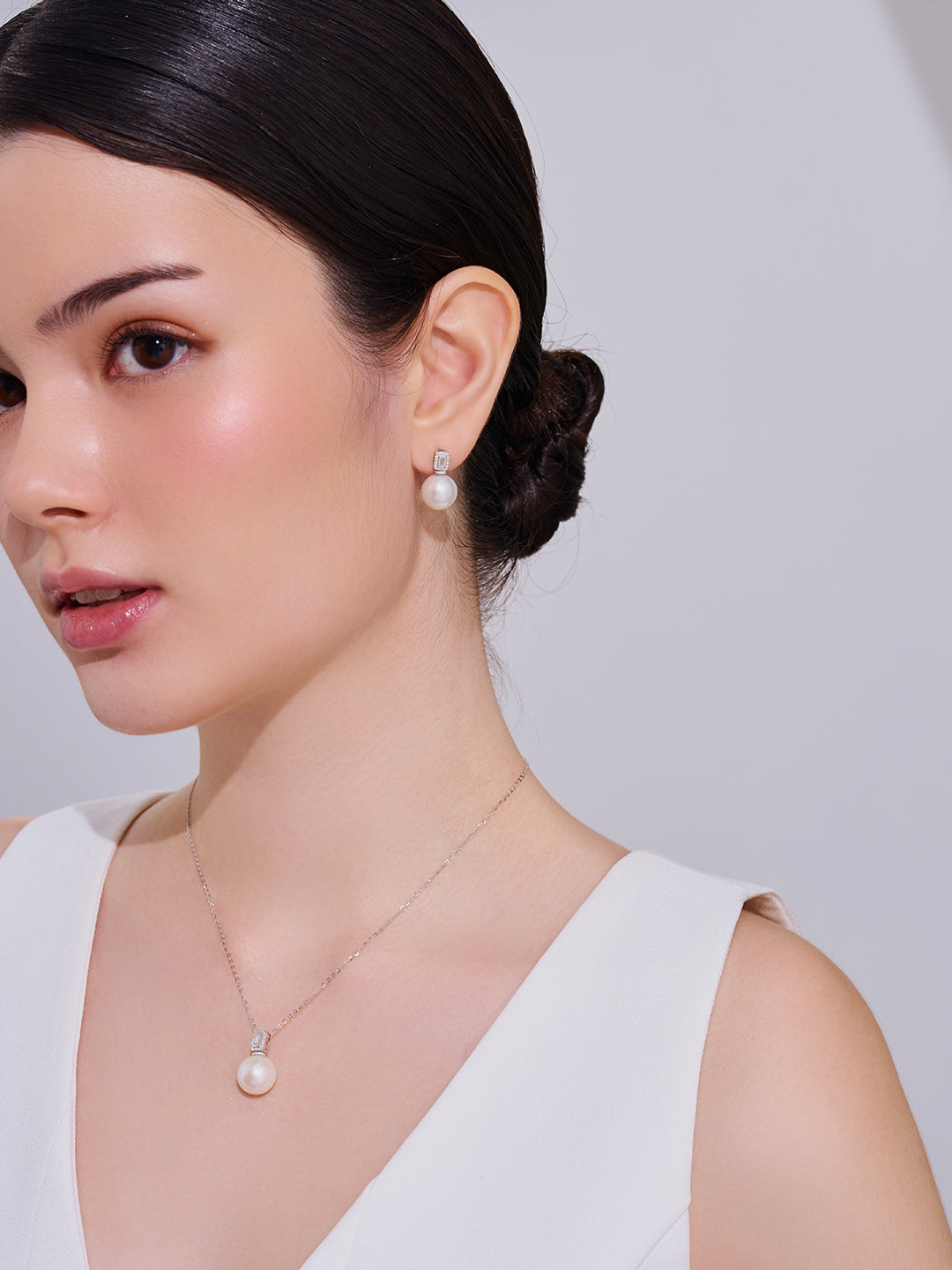 頂級愛迪生珍珠耳環 KE00300