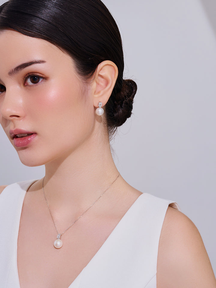 頂級愛迪生珍珠耳環 KE00300