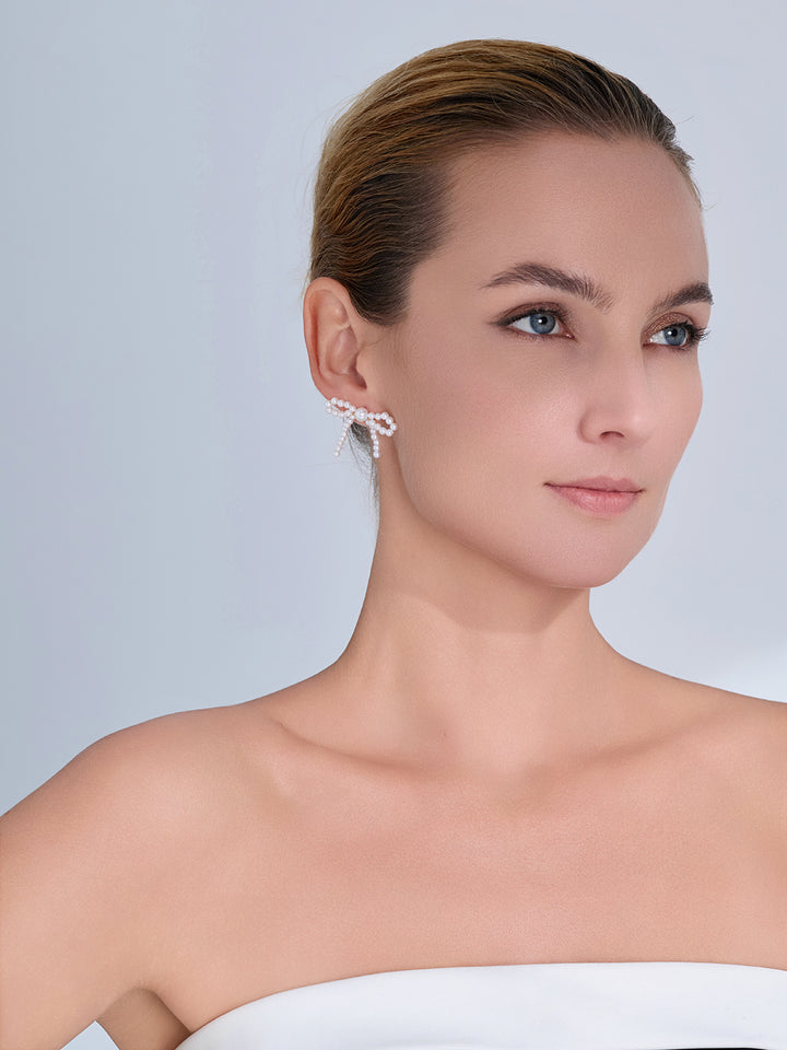 Orecchini con perle d&