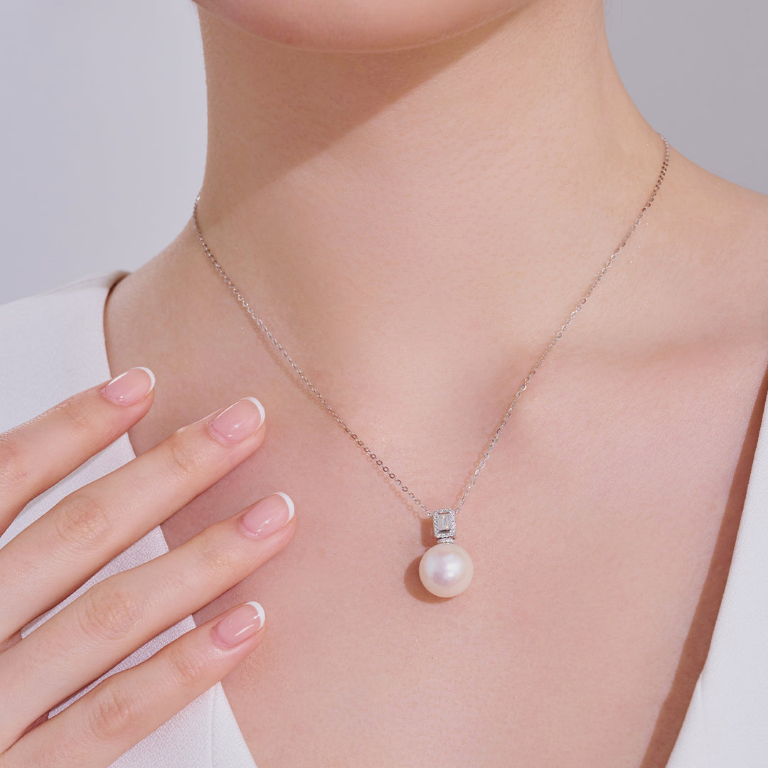 Collier de perles Edison en or massif 18 carats KN00071