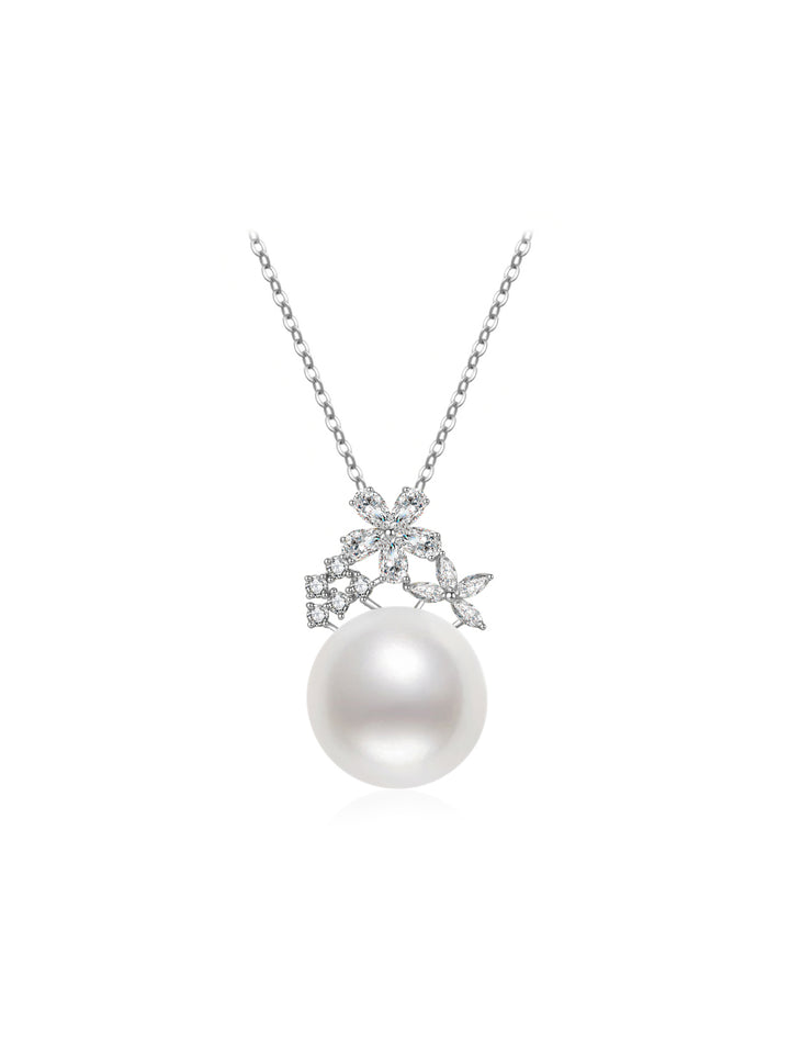 Top Lustre 18K Solid Gold Edison Pearl Necklace KN00105