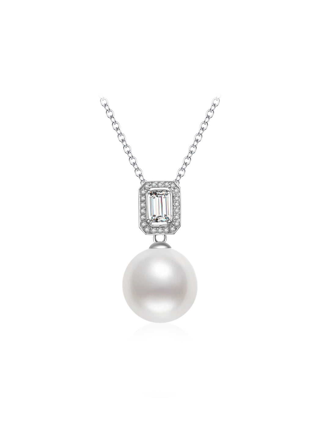 18K Solid Gold Edison Pearl Necklace KN00118