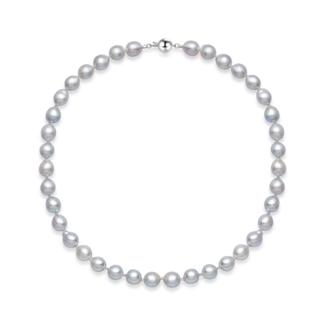 18K ゴールド トップラスター マダマ アコヤ パール ネックレス KN00145