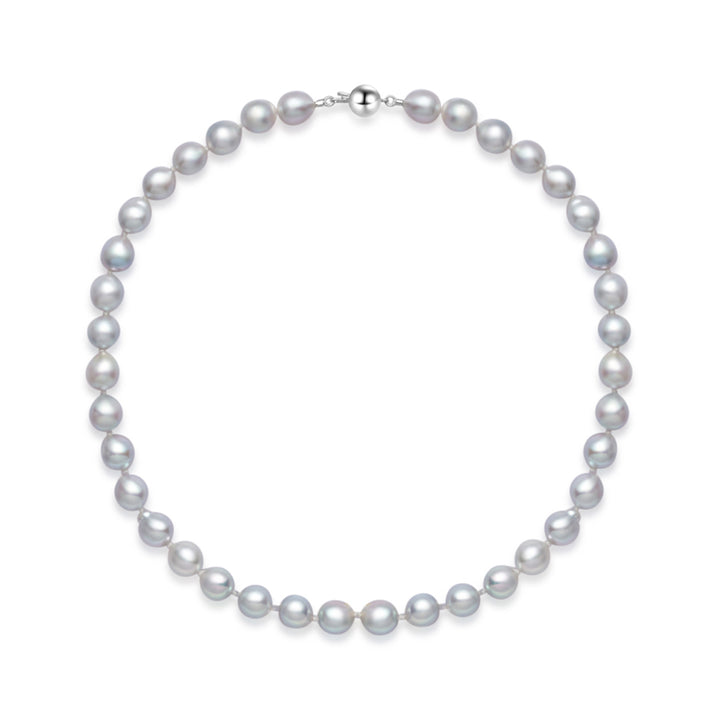 18K ゴールド トップラスター マダマ アコヤ パール ネックレス KN00145