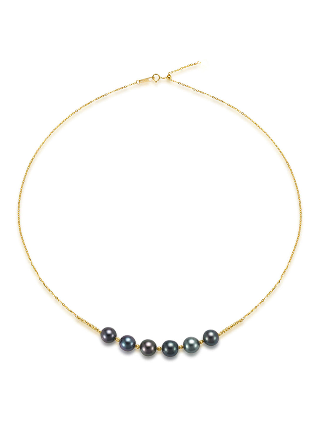 Kalung Mutiara Tahitian Emas Pepejal 18k KN00195