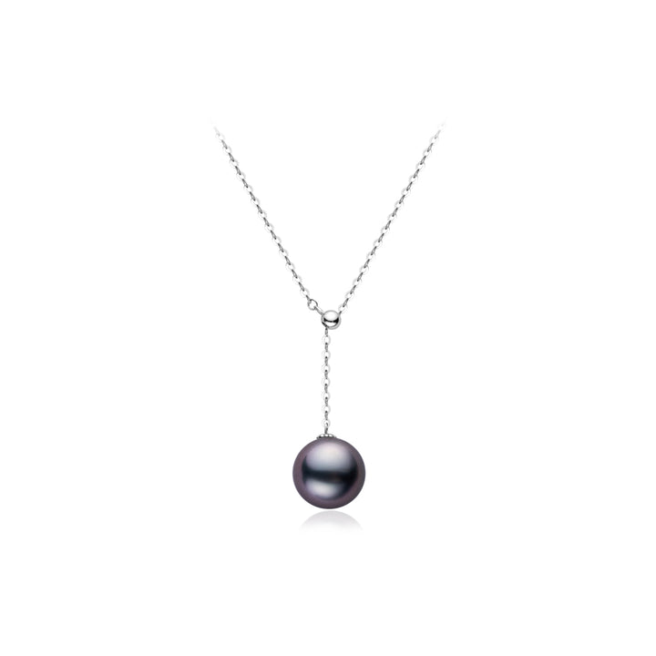 Saltwater Tahitian Pearl 18K Solid Gold﻿ Necklace KN00260