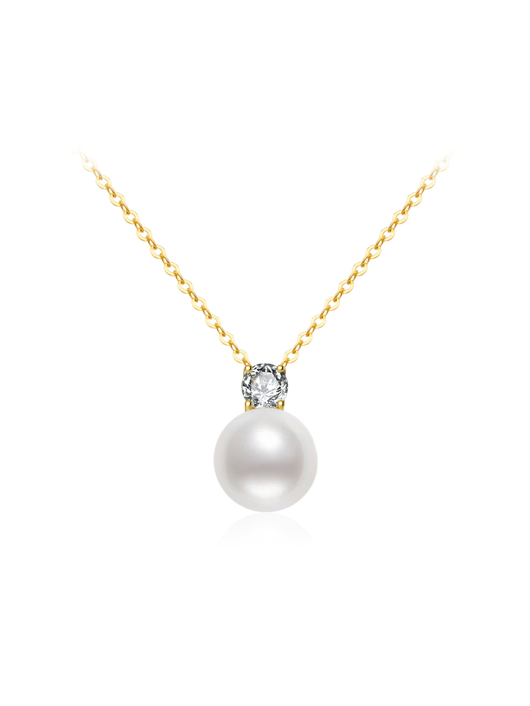 トップラスター 18K ソリッド ゴールド エジソン パール ネックレス KN00262
