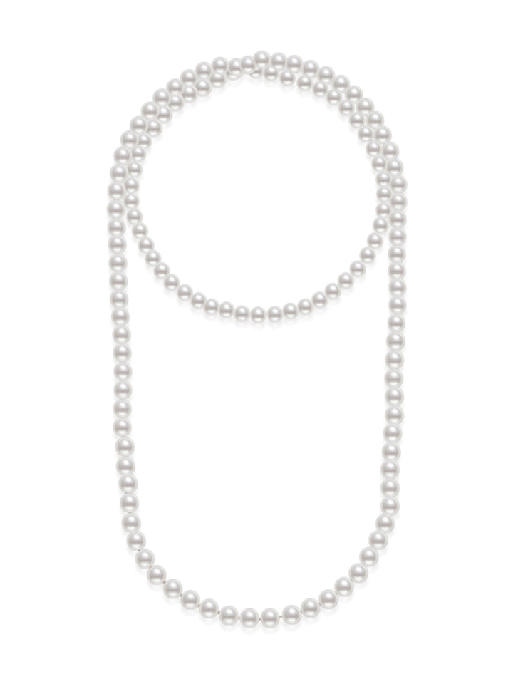 Collana di perle bianche australiane in oro 18 carati KN00268