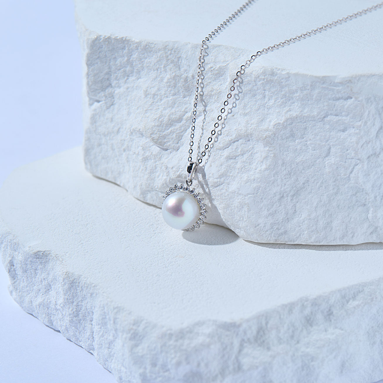 18K ソリッドゴールド オーストラリア産ホワイトサウスシーパール