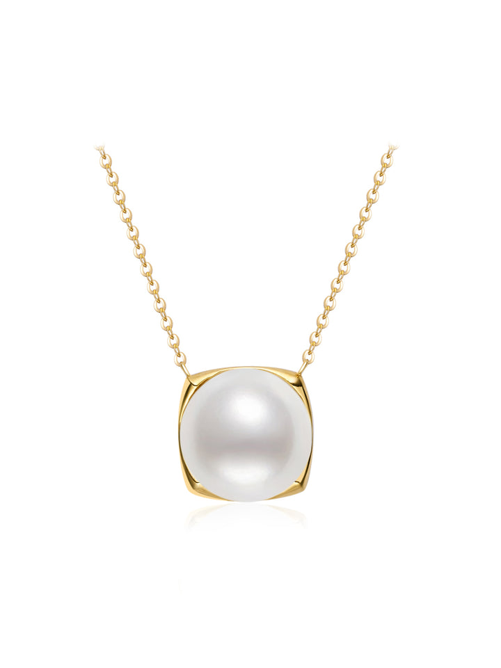Collana con perla Mabe in oro 18K KN00327 | DOME
