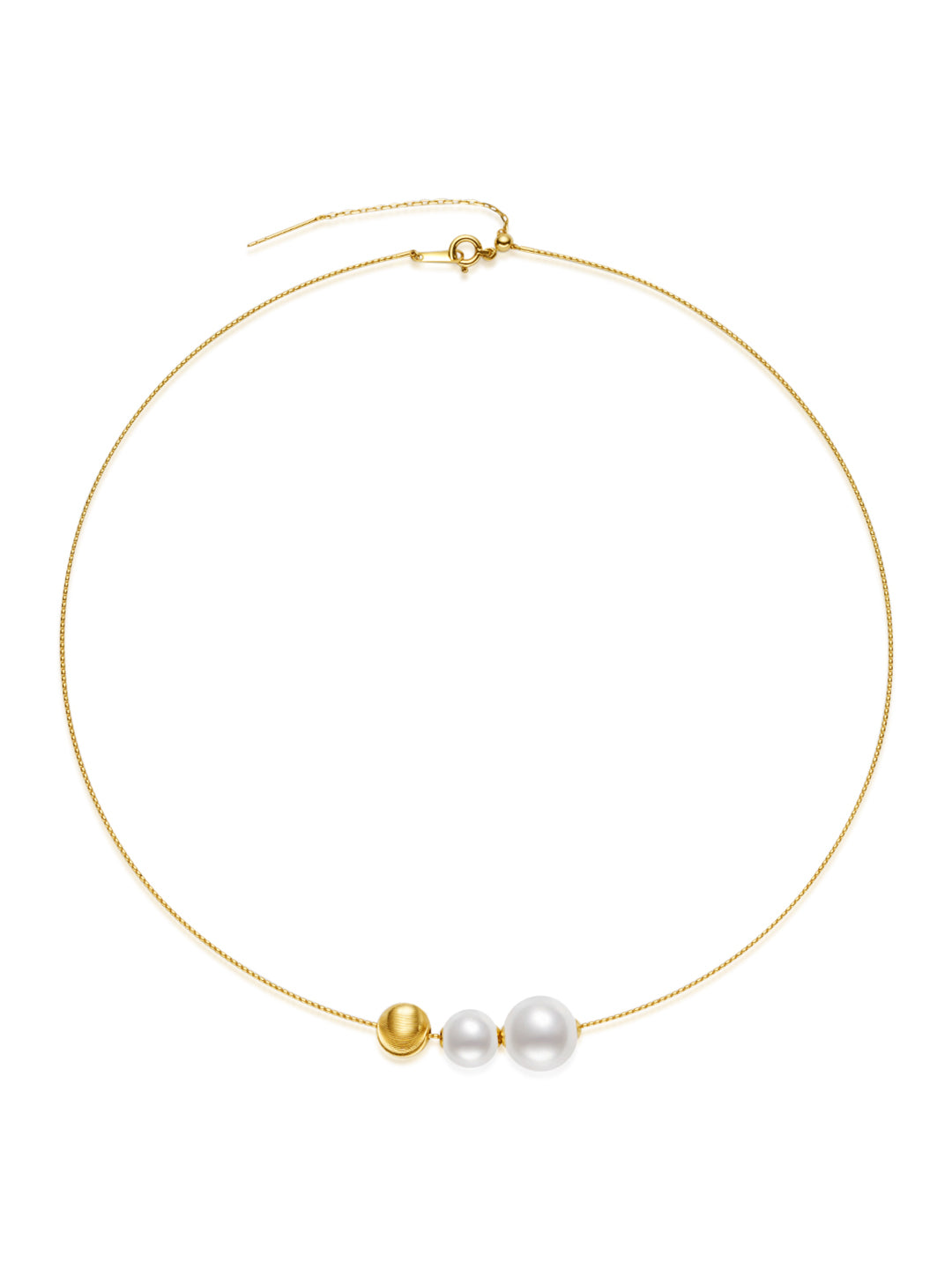 18 Karat Gold Südseeperlen-Halskette KN00384 | HARMONIE