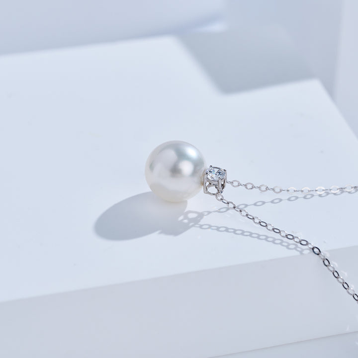 Top Lustre 18K 純金愛迪生珍珠項鍊 KN00225