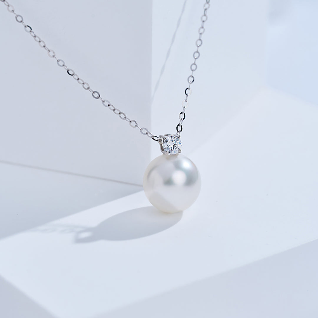 Top Lustre 18K 純金愛迪生珍珠項鍊 KN00225