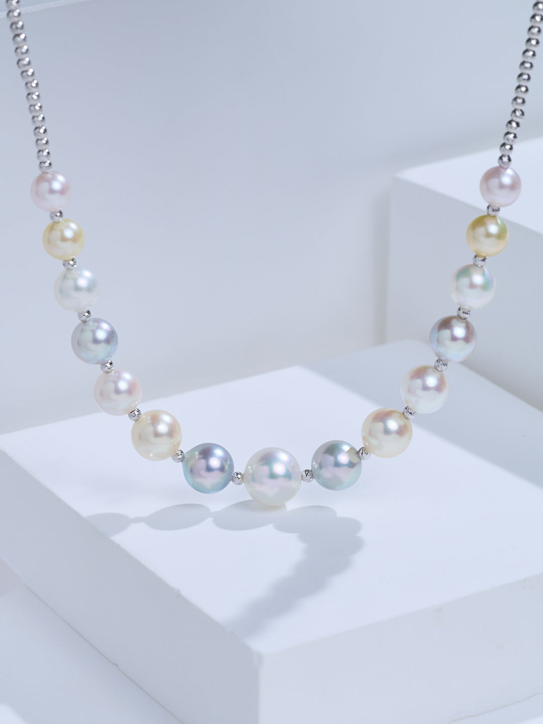 Top Lustre 18K Gold Akoya Pearl Necklace KN00411 | HARMONY