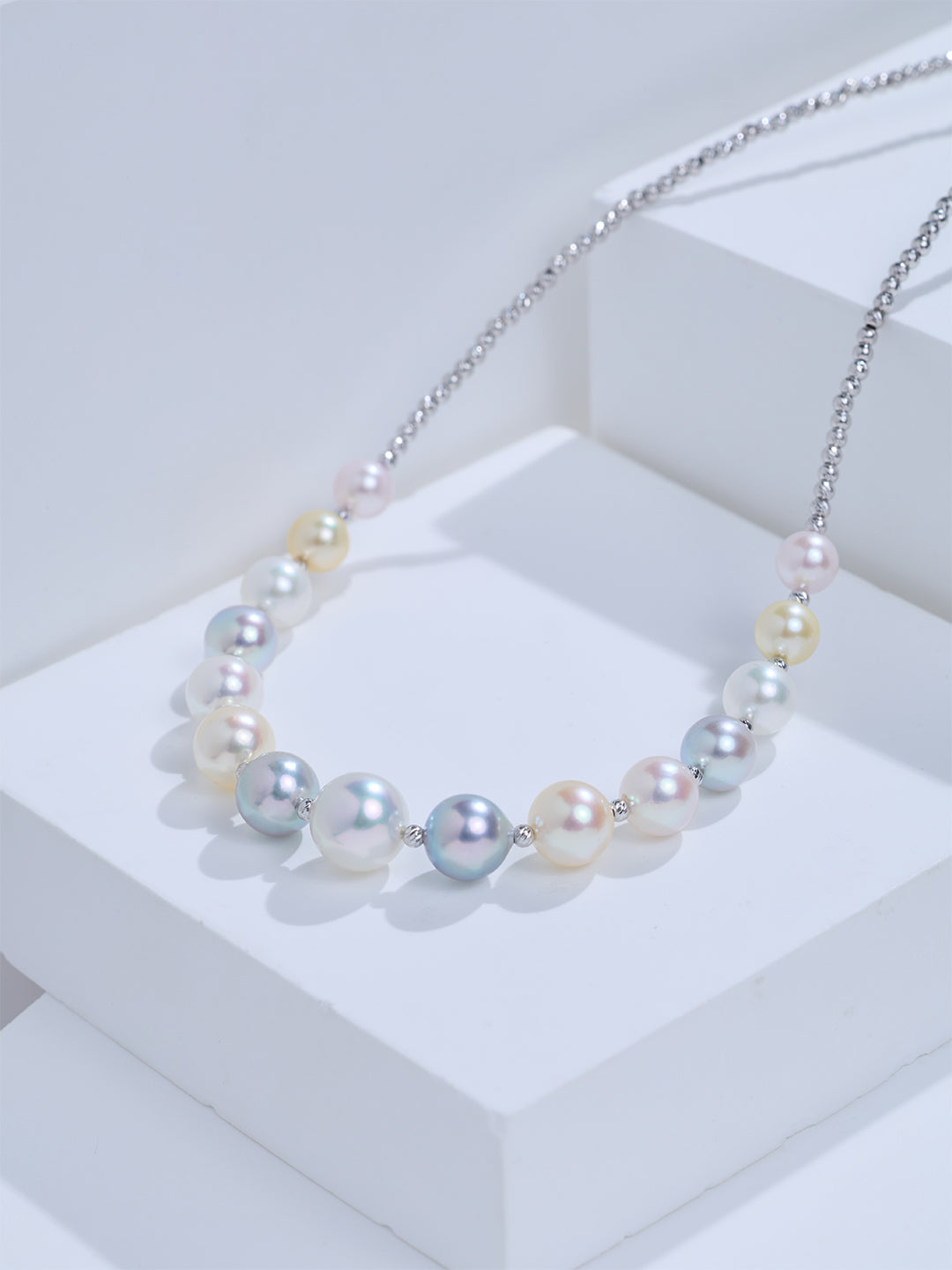 Top Lustre 18K Gold Akoya Pearl Necklace KN00411 | HARMONY