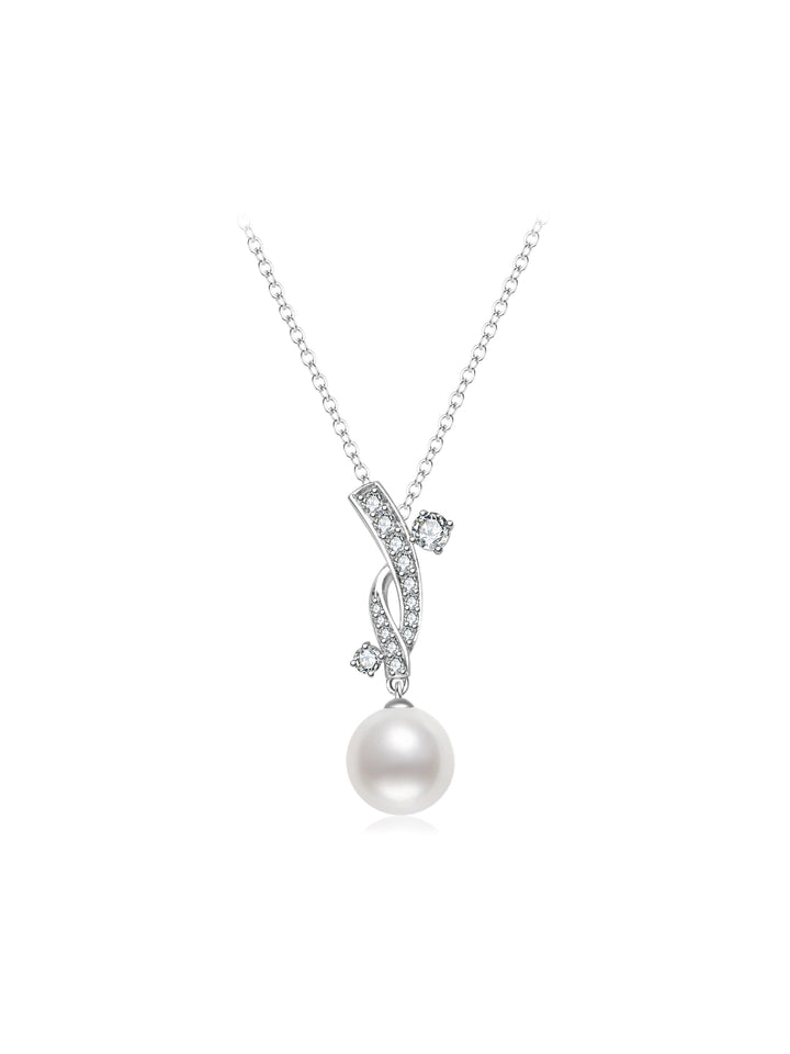 Top Grade 18K Gold Akoya Pearl Necklace KN00415 | FIRST DANCE